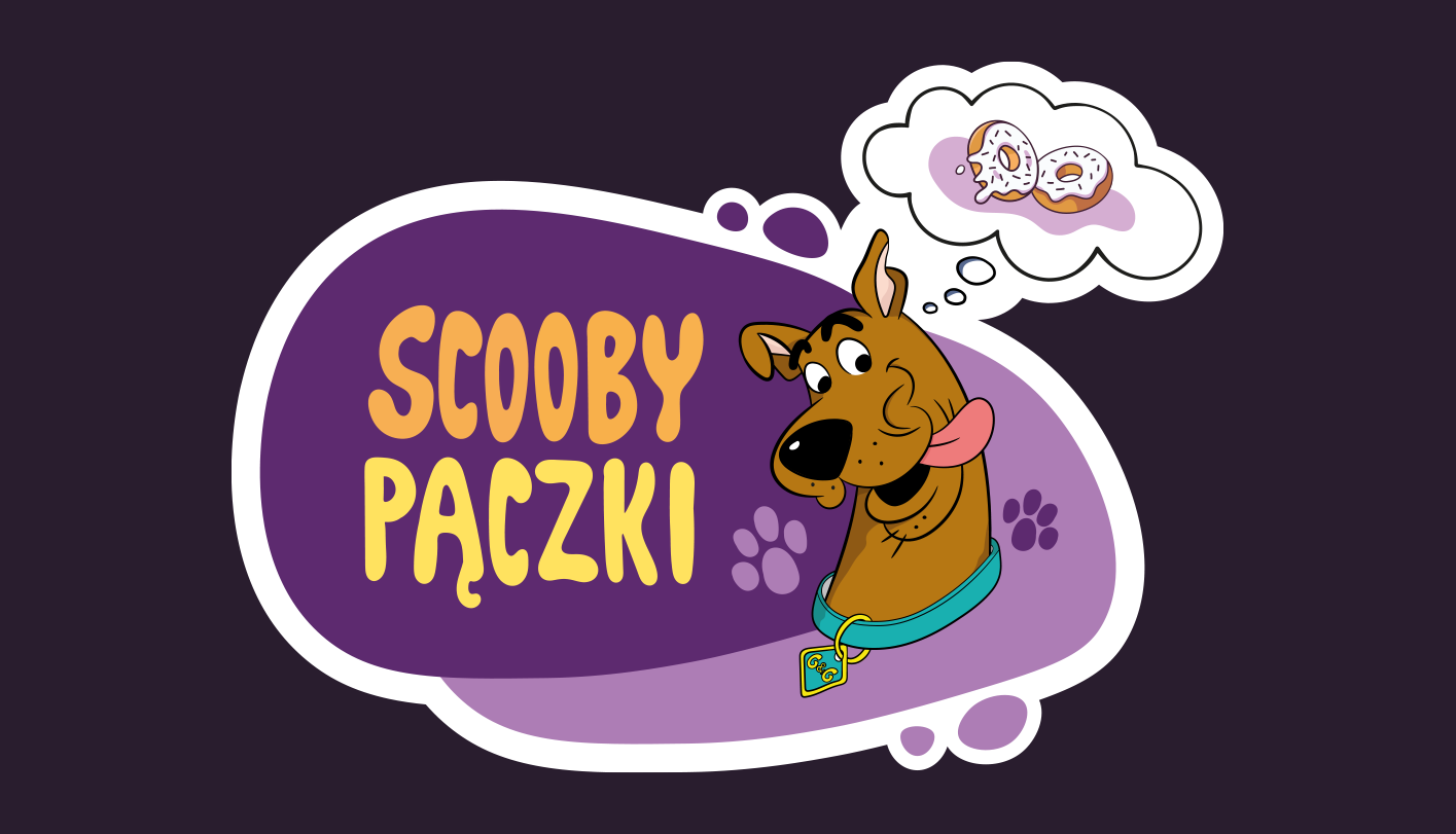 Ilustracja - Scooby Pączki